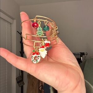 Christmas Bracelets With Charms